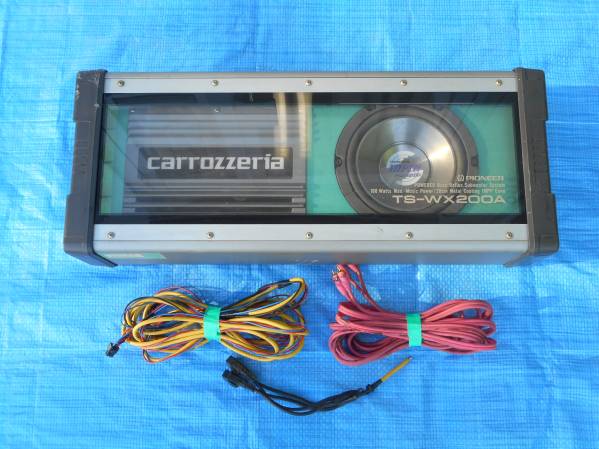 X-22 イルミ★カロッツェリア TS-WX200A★パワードサブウーハー