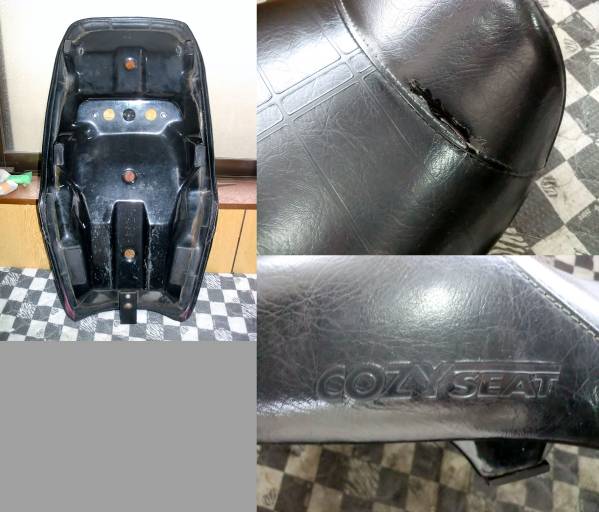 ZRX1100/1200 COZYシート。外装，コージー，ゼファー，xjr，cb，z1，