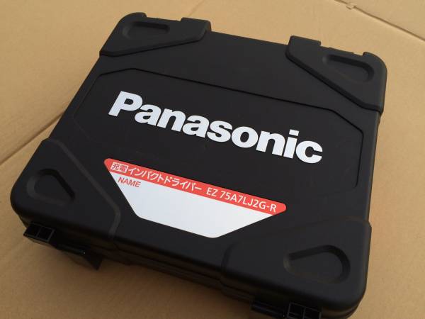 未使用 パナソニック 充電インパクトドライバー EZ75Ａ7LJ2Ｇ-R