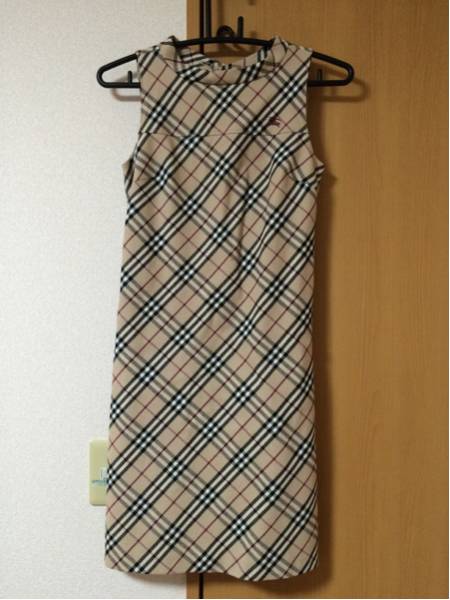 バーバリーブルーレーベル ワンピース 2枚セット 36 難ありと38