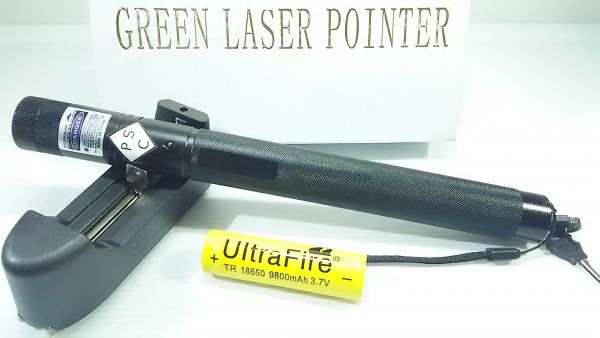 ■超強力■見える光■9800mAh■レーザーポインター■緑■送無■2
