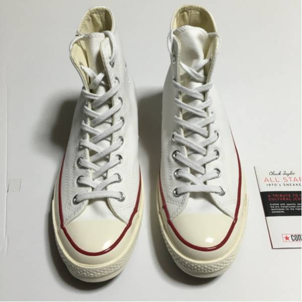27cm CONVERSE コンバース FIRST STRING CT70 ホワイト ハイ