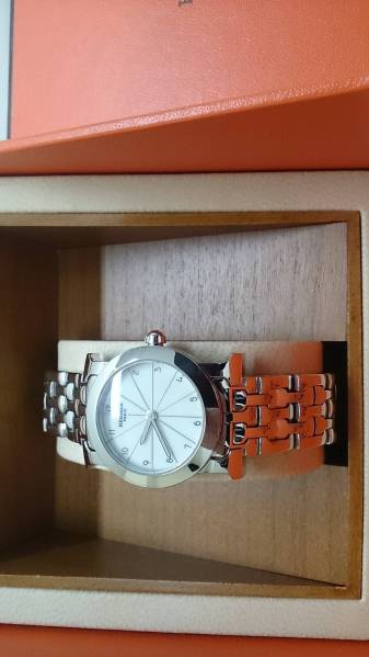 HERMES エルメス Hウォッチ ロンド HR1.210 未使用