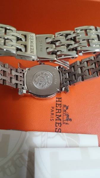 HERMES エルメス Hウォッチ ロンド HR1.210 未使用