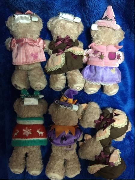 送料無料☆シェリーメイ☆ぬいぐるみバッジストラップ7点セット