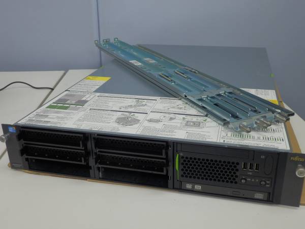 FUJITSU PRIMERGY RX300 S6/Xeon2.93GHz x2/73GB/なし +レール