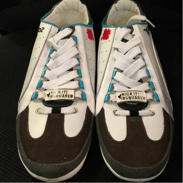【新品未使用】DSQUARED2 スニーカー シューズ ホワイト