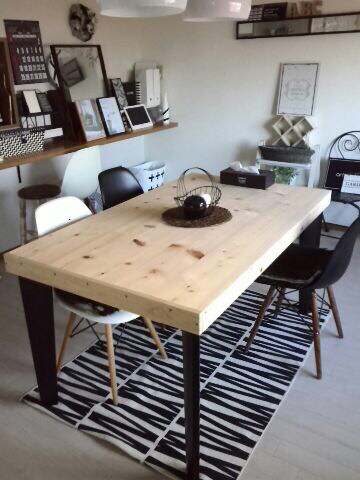 送料無料！ウッドデッキ、テーブルの天板、奈良県産桧、節板