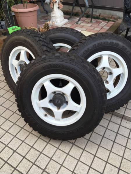 ジムニー用・OZアルミホイル・GEOLANDAR・M/・T650Ｒ16