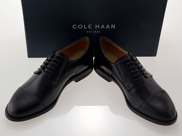 新品/コールハーン/CARTER GRAND/短靴/C14207/BLACK/黒/28.0cm