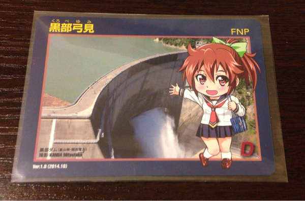 ダムマンガ 1巻 初回限定付録 ダムカード☆