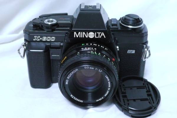 ミノルタ X-600 SF MD 50mm F1.7