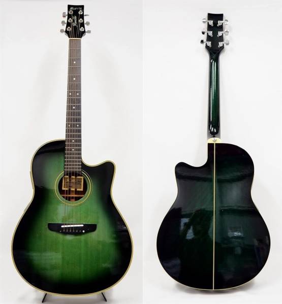 91K374♪Morris/モーリス Rumbler エレアコ MR-2G 中古 ギター