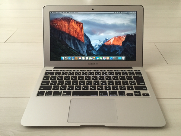 【大評判】MacBookAir 11”(Core i5 1.7Hz，4GB，64GB MD223J/A