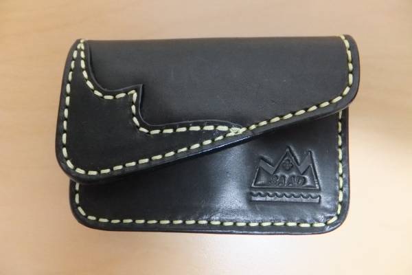 SAAD サード　カードケース　新品　黒　サドルレザー