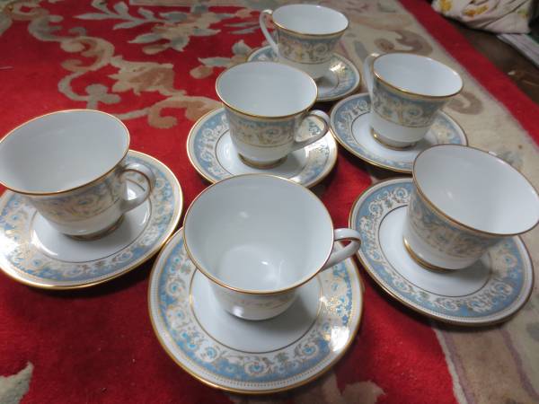 オールドノリタケコーヒー椀皿セット 6客 美品