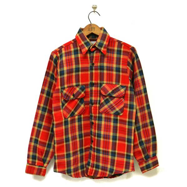 良好&S♪1970'S FIVE BROTHER ネルシャツ USA製 ビンテージ