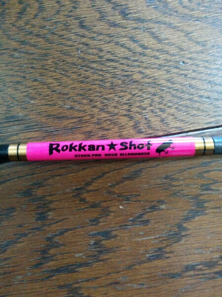 ストック ロッカンショット ピンク 美品 