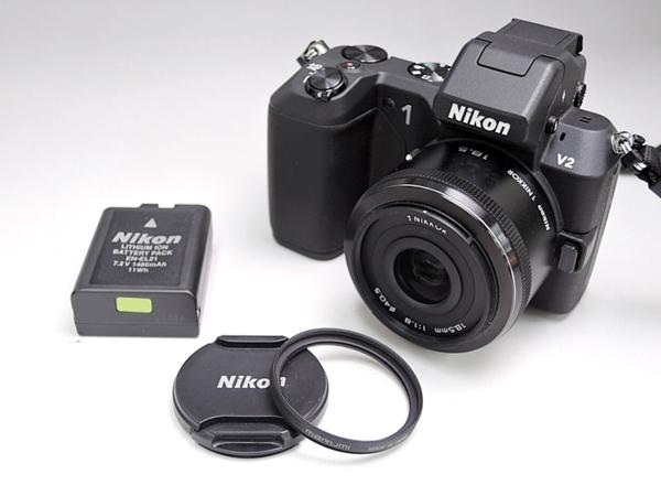 Nikon ニコン 1 V2 ミラーレス一眼 18.5mm 1:1.8 ジャンク9静15 V2