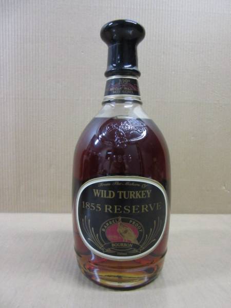 長期保管品 ワイルドターキー 1855 リザーブ 750ml 54.5度□古酒 未