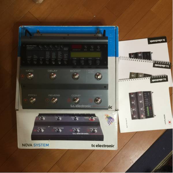 中古品 tc electronic NOVA SYSTEM 楽器、器材 ホビー、カルチャー