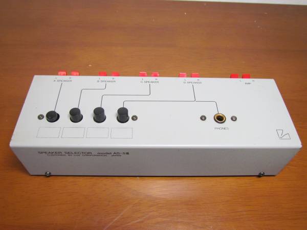 LUXMAN ラックス AS-5Ⅲ スピーカーセレクター 動作確認済・元箱付