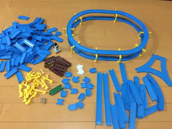 カプセルプラレール カププラ レール 線路セット 大量 格安出品