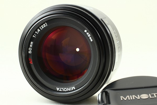 MINOLTA ミノルタ AF 50mm F1.4 美品◇MINOLTA ミノルタ AF 50mm F1.4◇