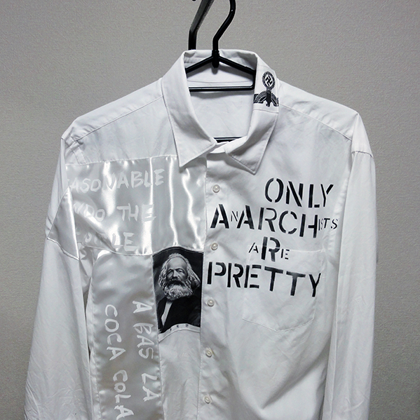 ★オールホワイト！アナーキーシャツ★セディショナリーズ666
