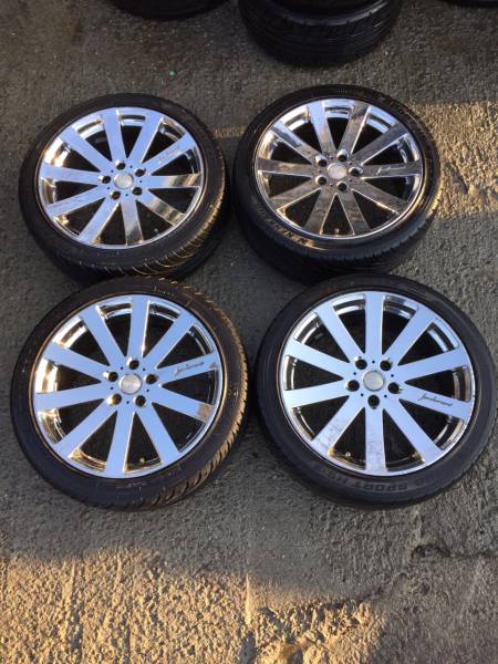 VENERDI ヴェネルディ メッキ 19インチタイヤ・ホイール 4本