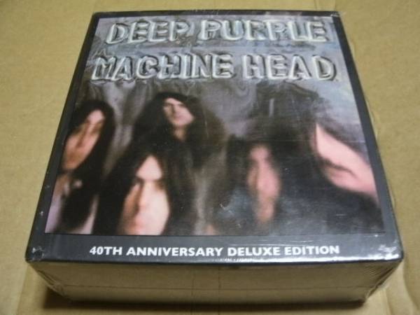 廃盤新品未開封4CD＋DVDBOX□DEEP PURPLE/ MACHINE HEAD/40周年 2026年
