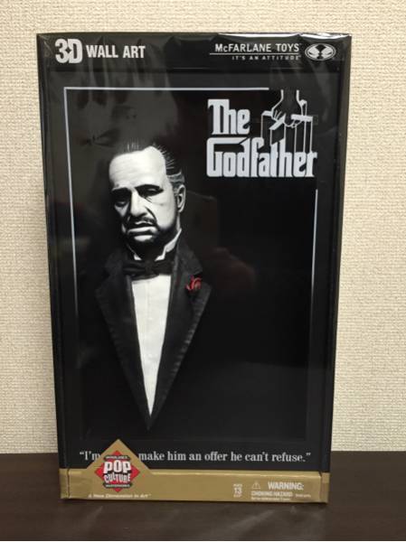 ゴッドファーザー 3Dポスター マクファーレン GODFATHER 絶版