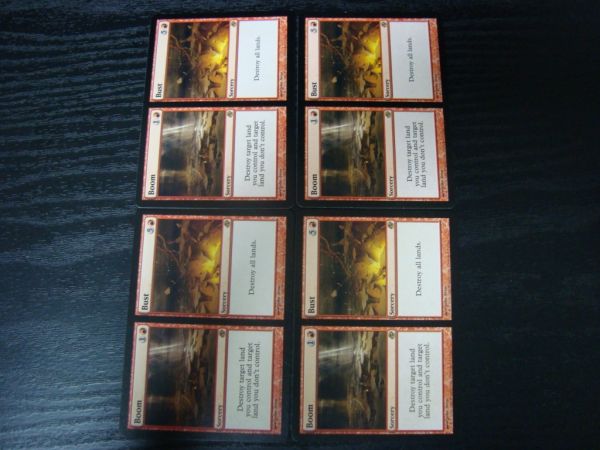 41423◆ MTG 爆裂+破綻 英英英英 4枚セット