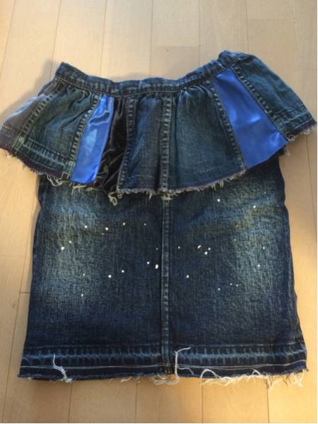 定形外送込☆GOTOHOLLYWOODデニムスカート130