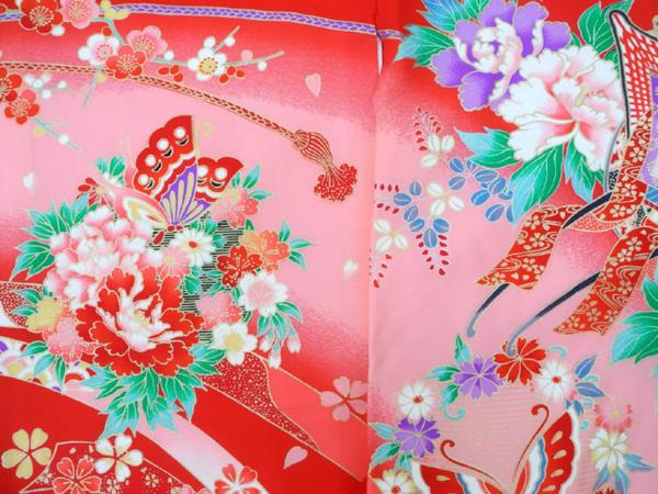 sin 大特価！七五三 女の子お宮参り 正絹 着物（初着）産着3649 お宮参り