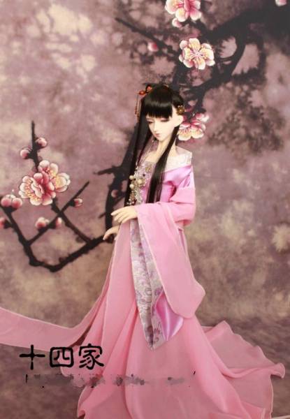 MSD/SD/SD13/SD16/SD17用中華衣裳4点セット/沐春