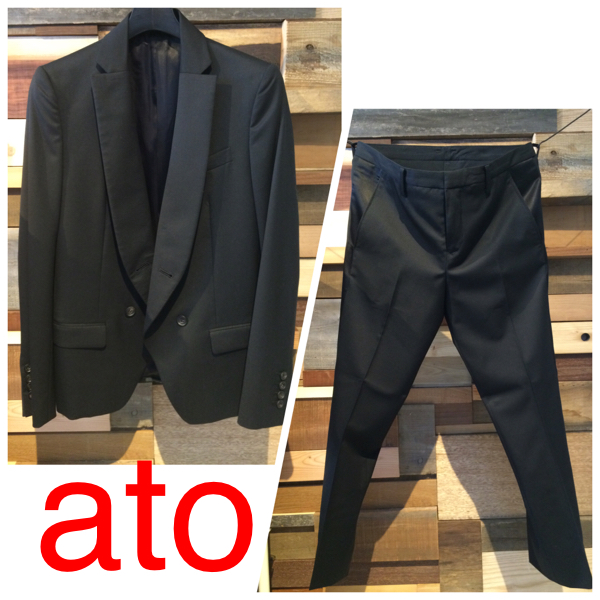 ato アトウ スーツ セットアップ ジャケット スラックス 美品♪