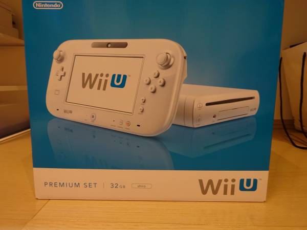 Wii U 本体 プレミアムセット 新品未開封 白