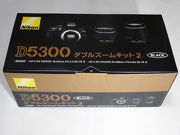 新品/保証有】 Nikon D5300 ダブルズームキット2 ブラック D5300 新品/保証有】 Nikon D5300 ダブルズームキット2 ブラック D5300