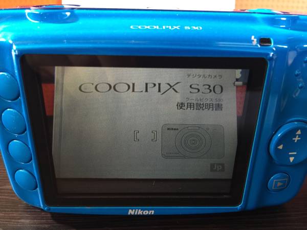 COOLPIX S30 - ブルー Nikon ニコン メルカリ 動作確認済 Yahoo