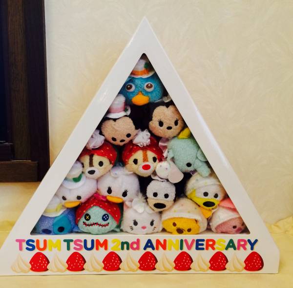 TSUM 発売2周年アニバーサリーケーキBOX TSUM&アルタ限定ツムツム