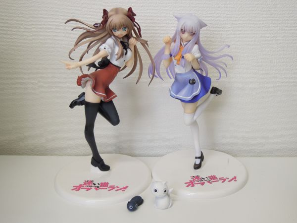 メガハウス 迷い猫オーバーラン 芹沢文乃 霧谷希 フィギュア 2点