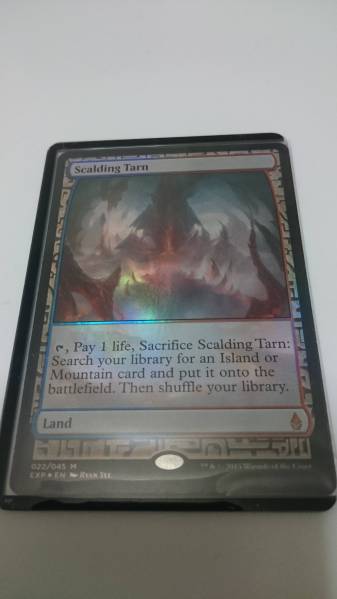 MTG Scalding Tarn Zendikar Expeditions 沸騰する小湖 Scalding Tarn