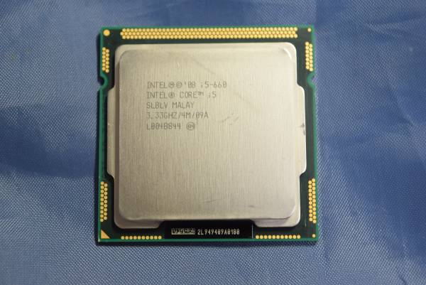 Intel Core i5-660 3.33GHz/4M/LGA1156　中古品(7)