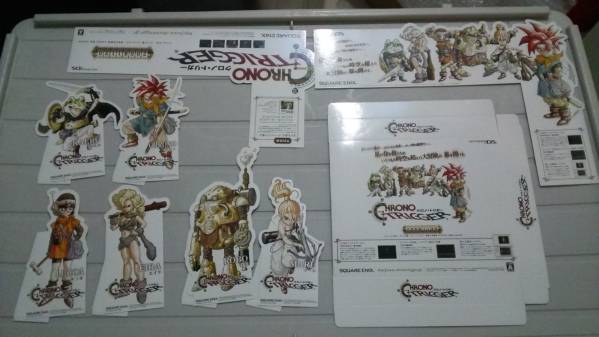 クロノ・トリガー PS移植版（伝説が動き出すVer） レア 販促用ポスター