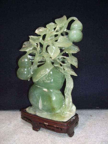 置物 骨董品 彫刻 中国古玩 縁起物 古寶奇蔵木材細密彫・靜思