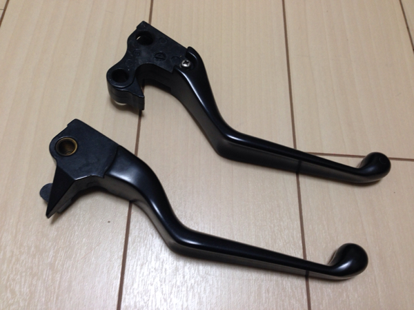 ハーレー スポーツスター ブラック レバー