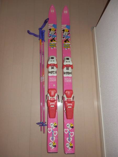 ★☆中古★HART★ディズニー子供用スキー3点セット 110cm☆★