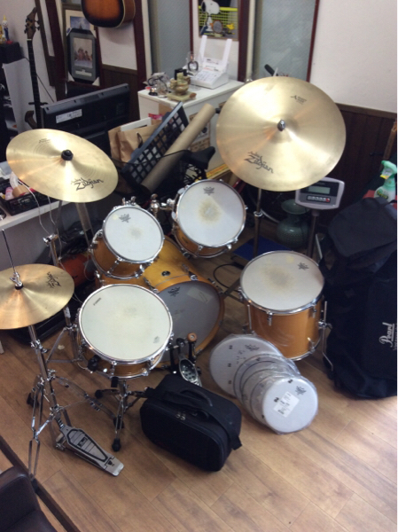 SONOR ソナー FORCE 2007 BIRCH ドラムセット ジルジャン パール