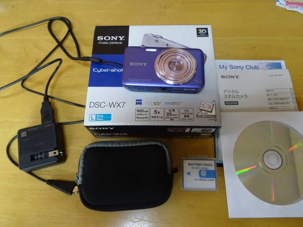 DSC-WX7 新品予備バッテリー付